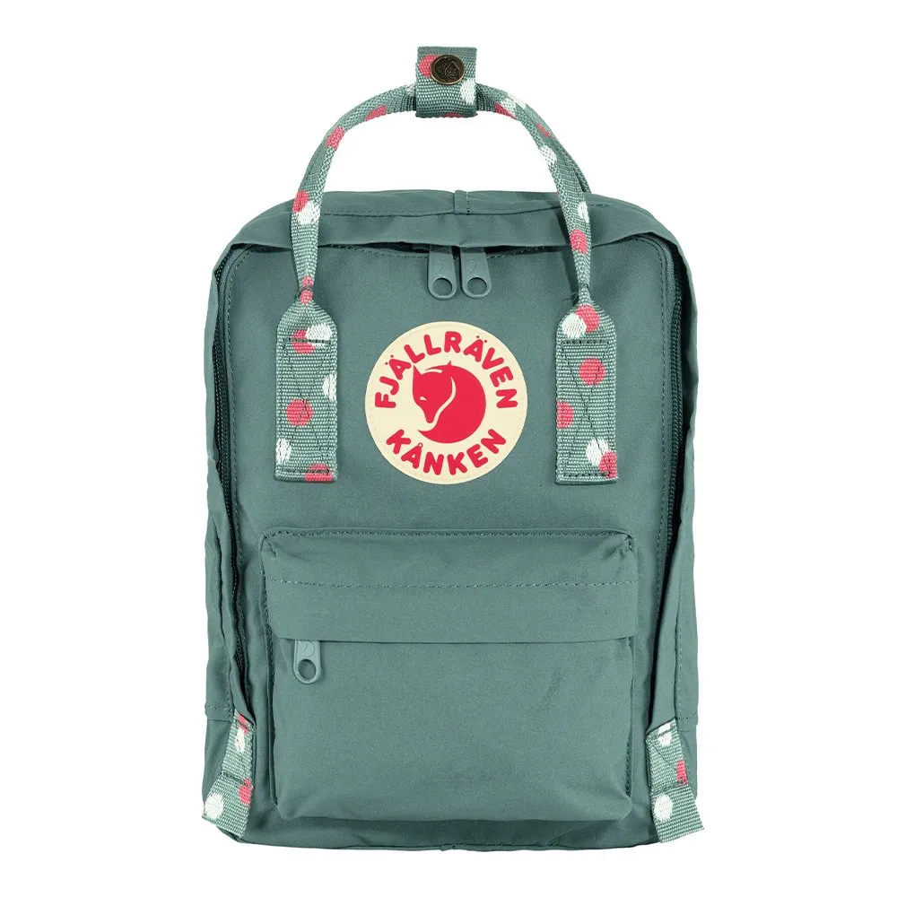 Рюкзак Fjallraven Kanken MINI Frost Green-Confetti Pattern (664-916) - фото 1