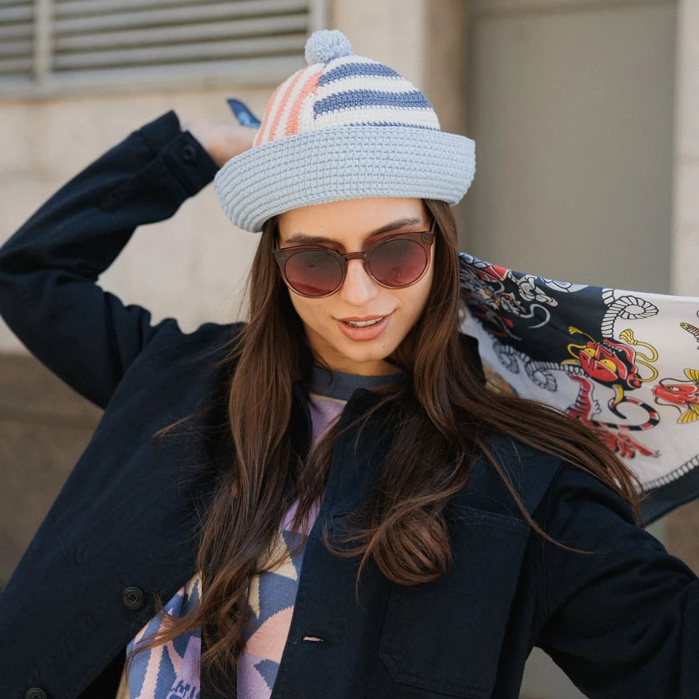 Морячка CHECK YA HEAD с помпоном 26234/54 - фото 3