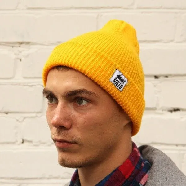 Шапка Kusto One желтая - фото 5