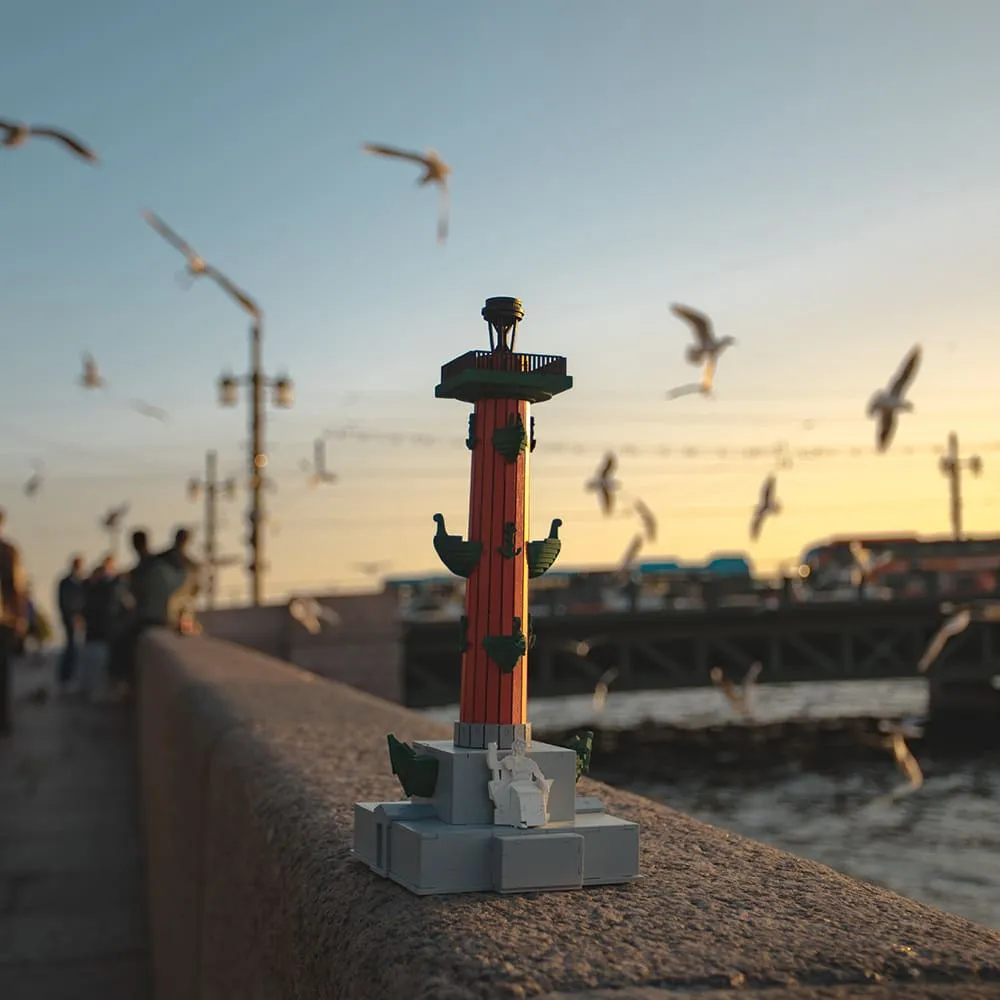 Сборная модель Ростральная колонна - фото 3