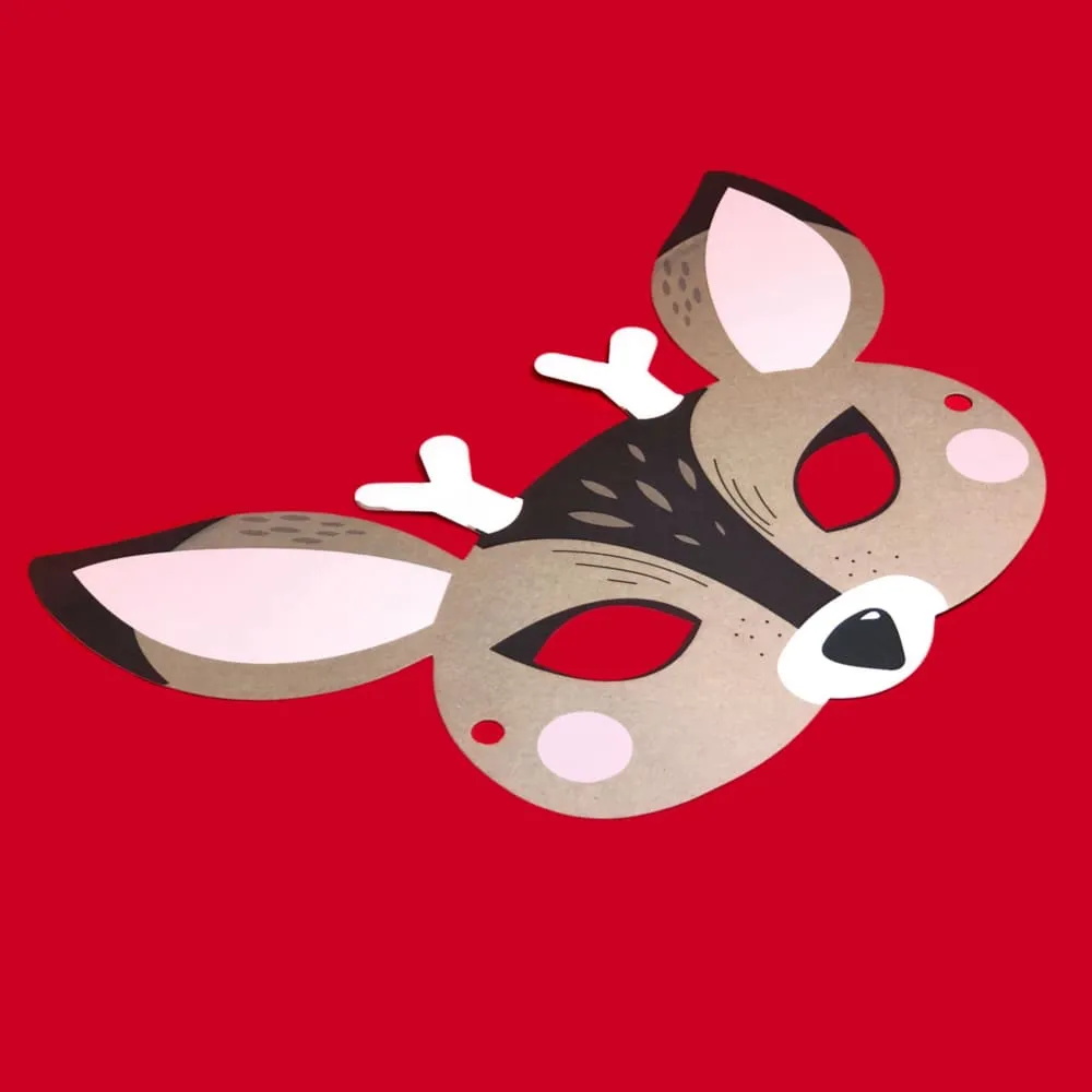 Новогодние маски с животными Подписные Издания - фото 12