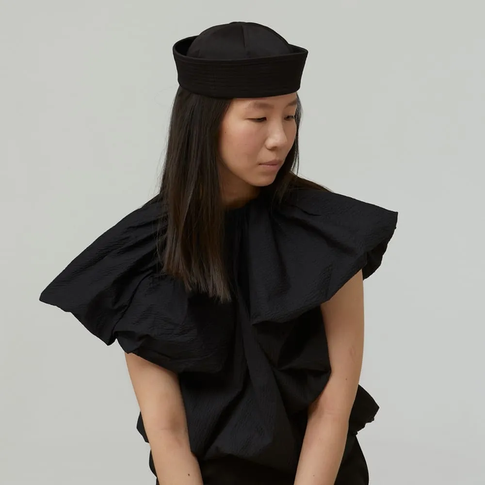 Шапка CHECK YA HEAD черная T636/1 - фото 2