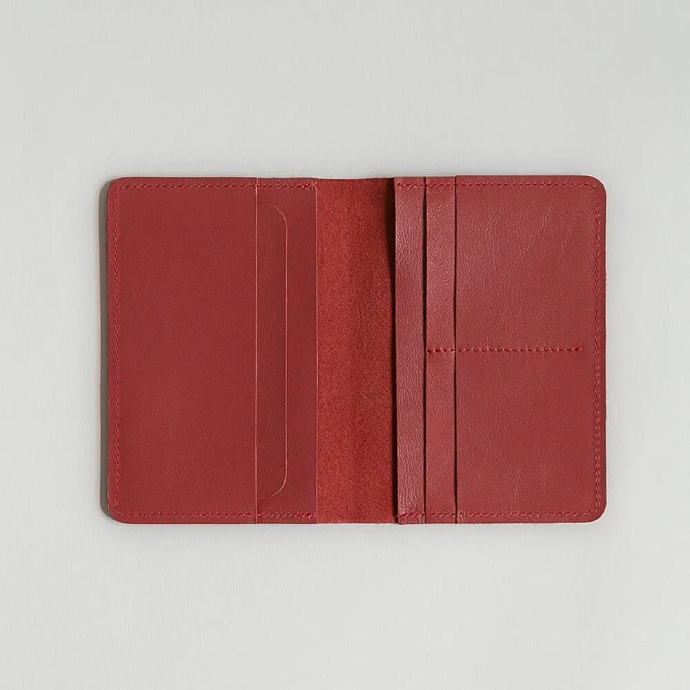 Обложка на паспорт Friend Function красная - фото 5