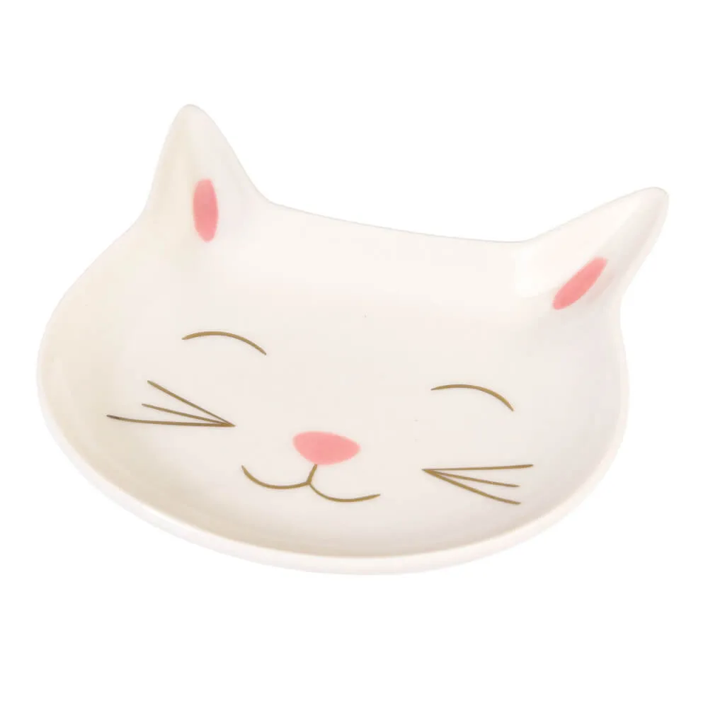 Блюдце для украшений и мелочей с котом REX - фото 1