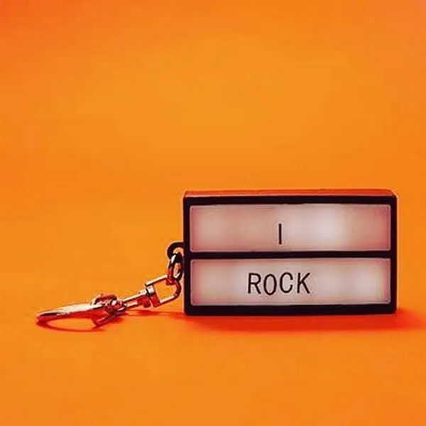 Брелоки Kikkerland в виде лайтбокса - фото 4