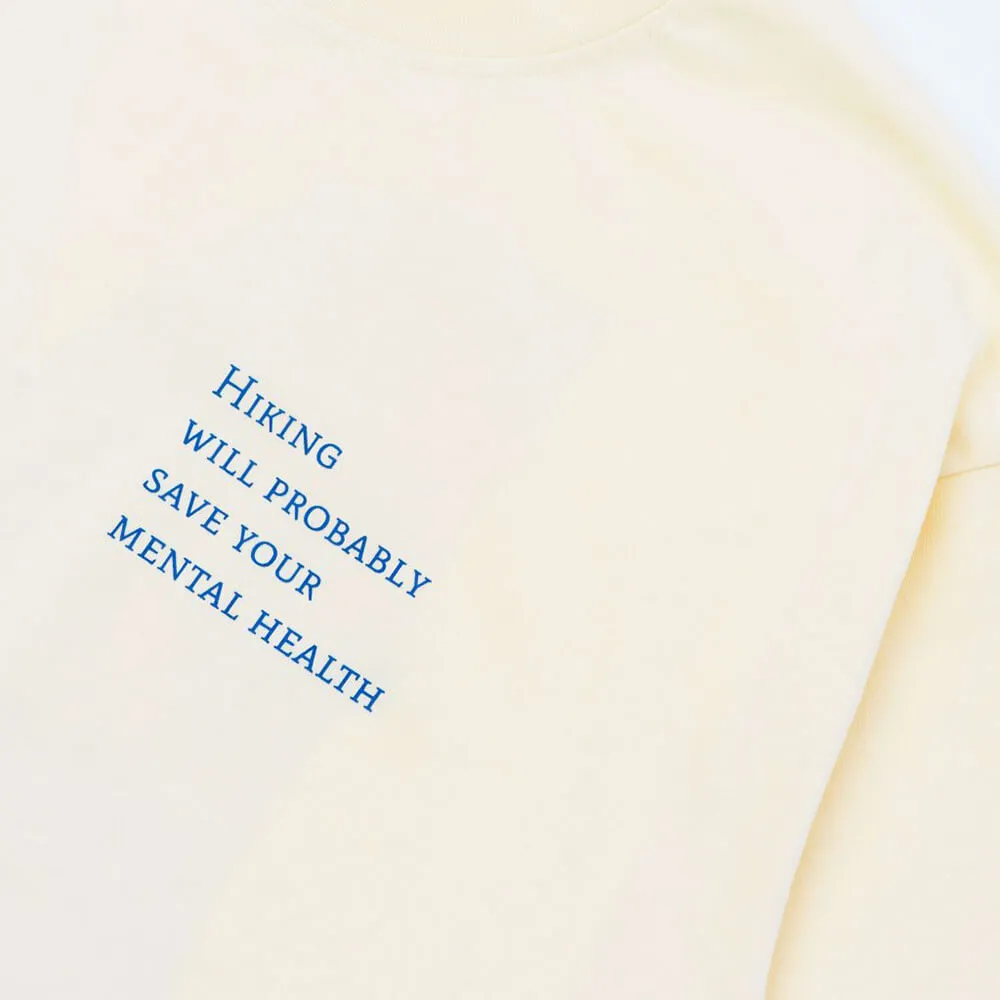 Лонгслив Меч MENTAL HEALTH Cream - фото 8