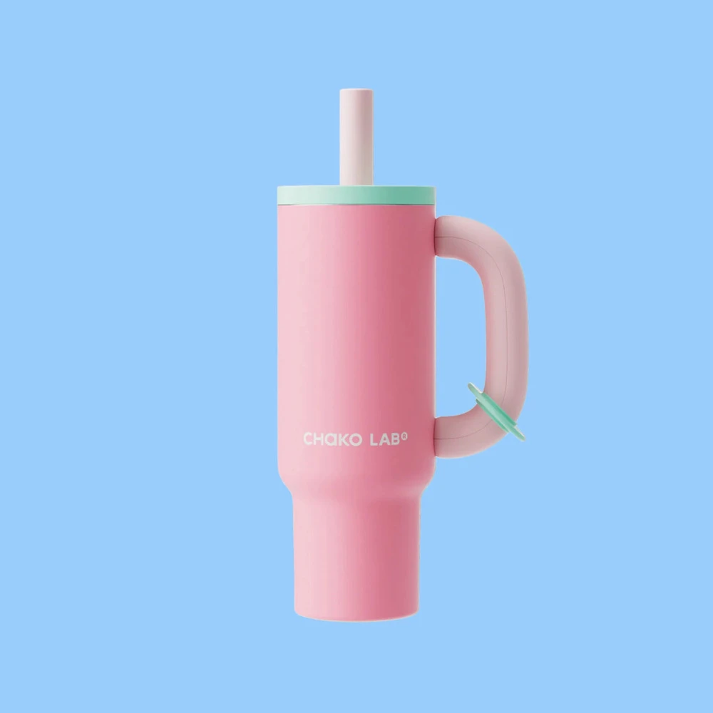 Термокружка Chako Lab Bawang Cup Light-Pink 1050мл - фото 1