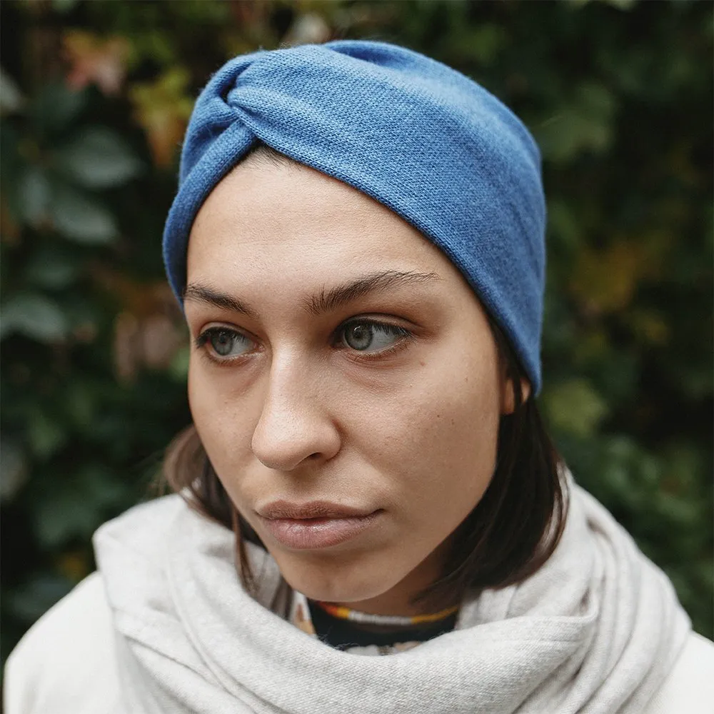 Шерстяная полоска (повязка) на голову Friend Function Ангельски голубой - фото 4