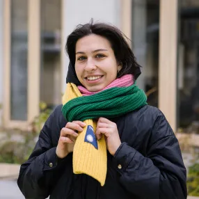 Шарф Thinking Mu Ghede Art Yellow