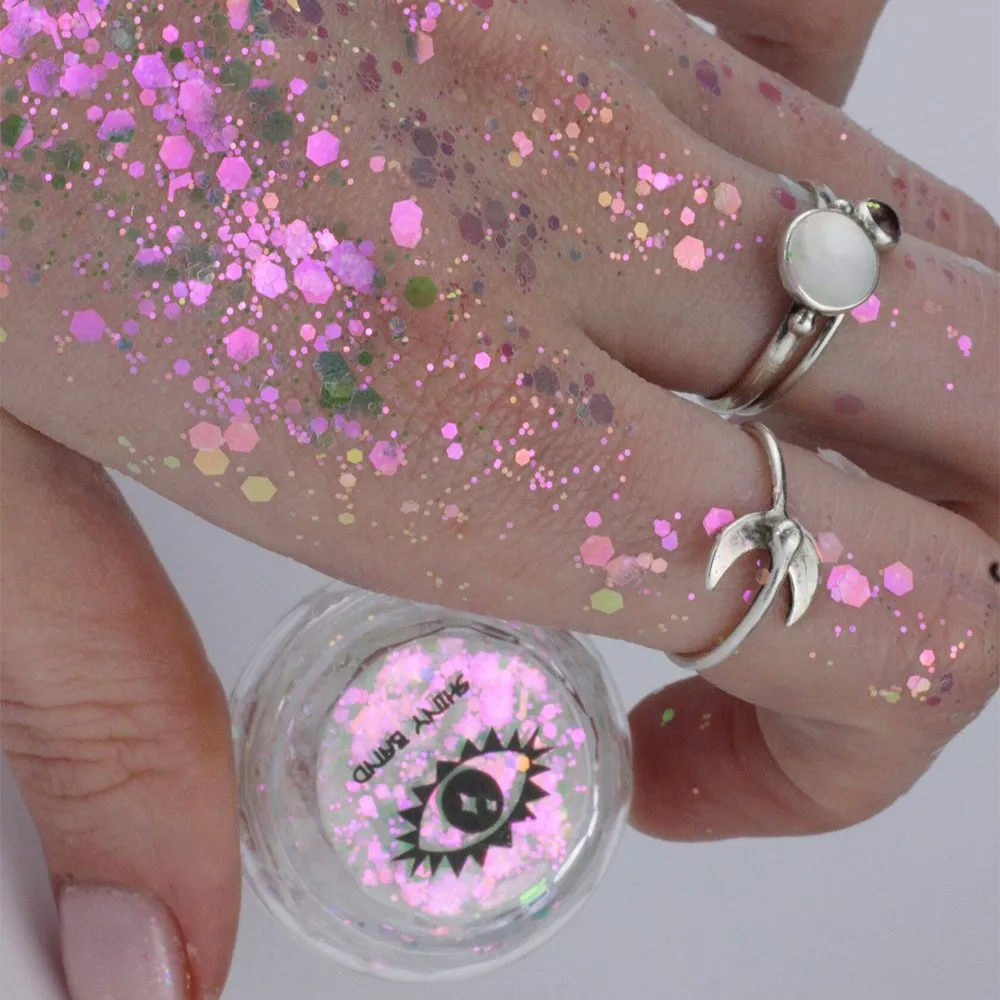 Набор самоклеящихся глиттеров Нежность Shiny Band 3 шт - фото 14