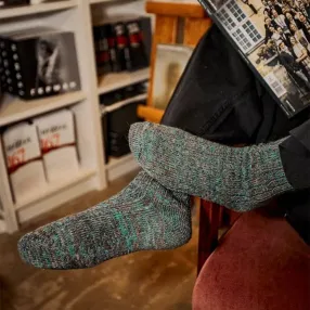 Шерстяные носки Friend Function зелёные