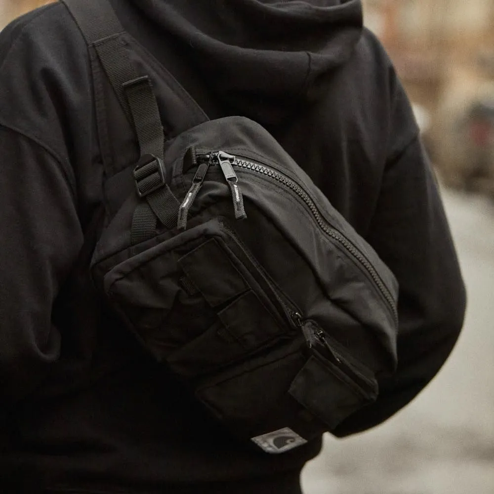 Сумка на пояс Carhartt Wip Elmwood Black - фото 7