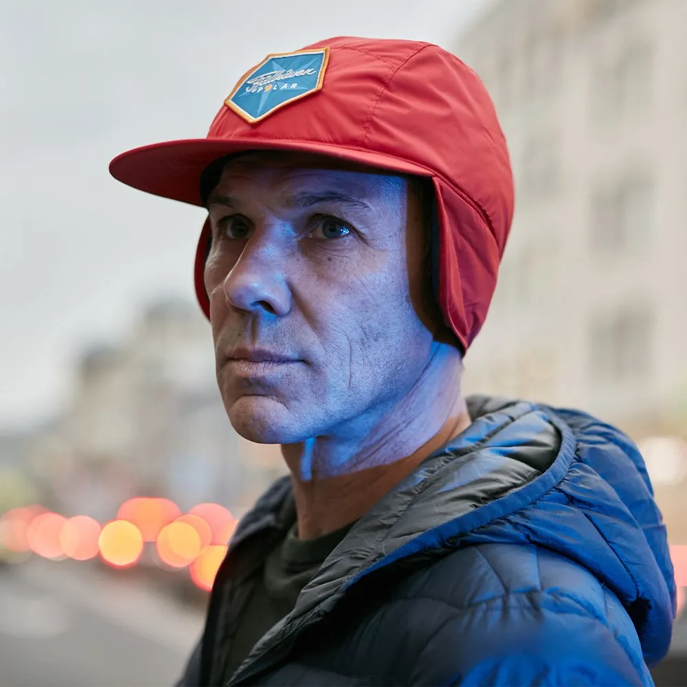 Кепка теплая Fjallraven Polar Padded Cap True Red (334) - фото 8