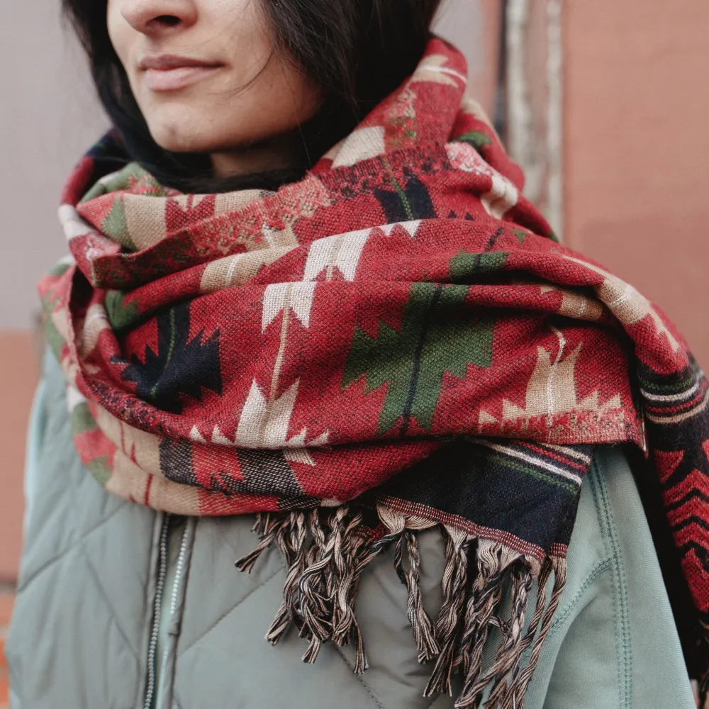 Непальский шарф Чаутарья - фото 3