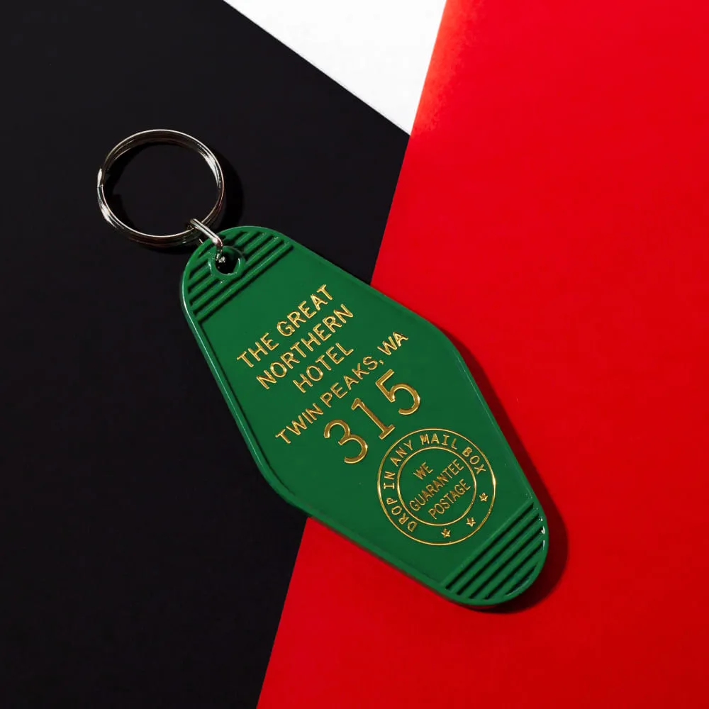 Брелок на ключи Friend Function TWIN PEAKS зеленый - фото 11
