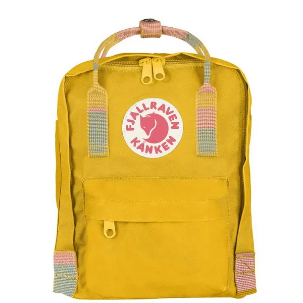 Рюкзак Fjallraven Kanken MINI Warm Yellow-Random Blocked(141-905) - фото 1