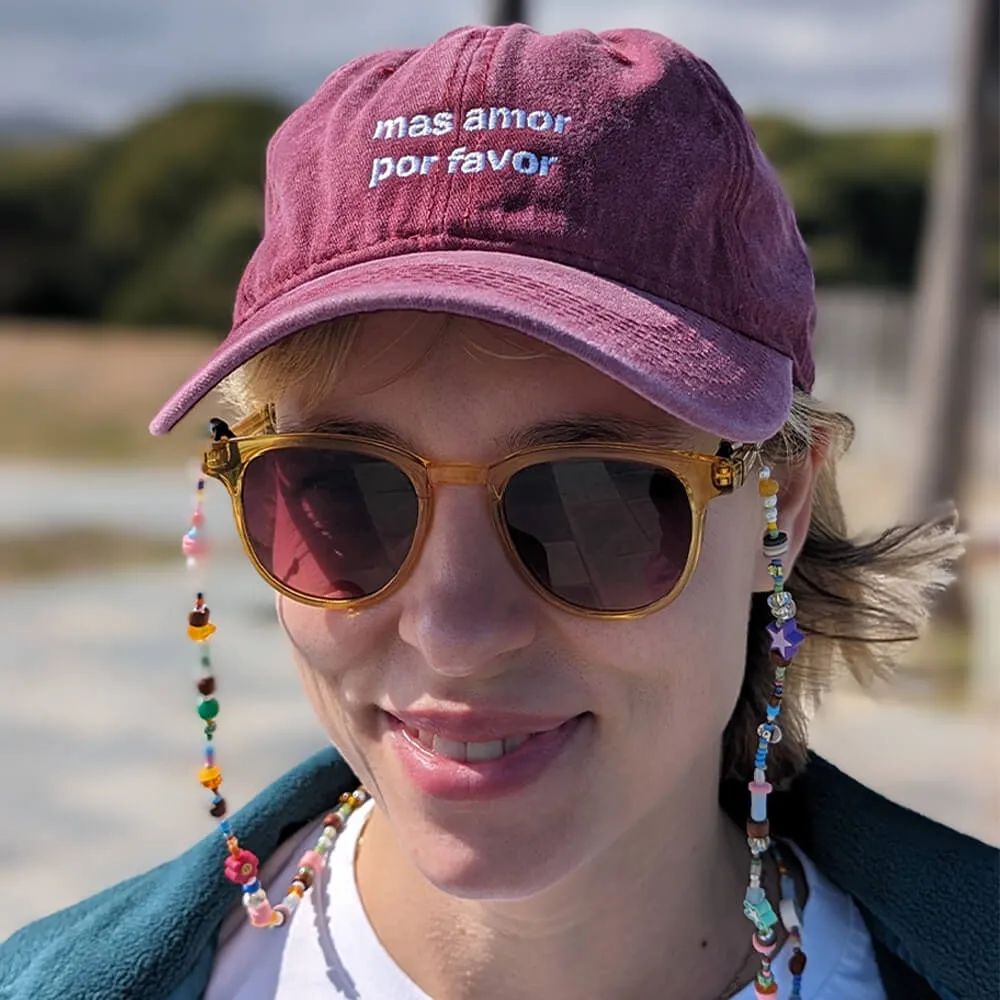 Бейсболка Faded с вышивкой mas amor - фото 5