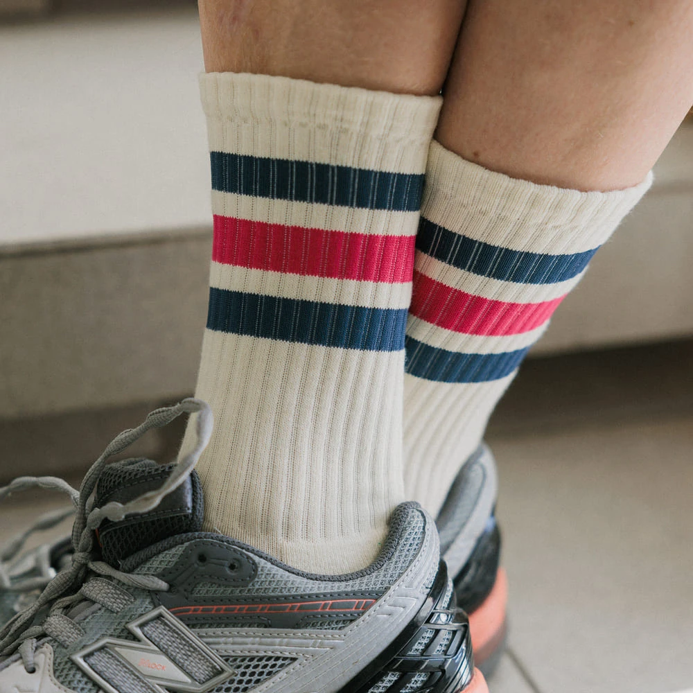 Носки Friend Function комфортные линии синий-малиновый 40-46 - фото 3