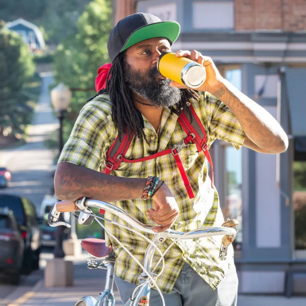 Термокружка Klean Kanteen TKWide 355 мл Cafe Cap Marigold - фото 7