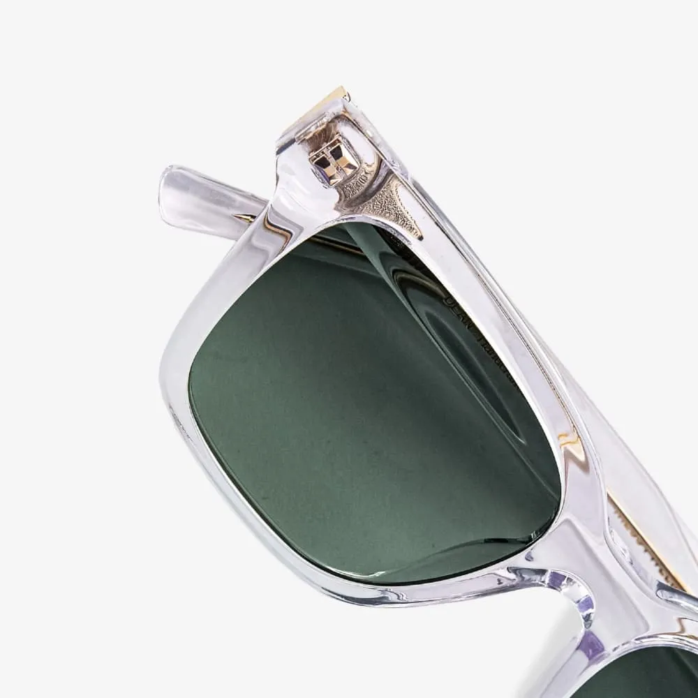 Очки MESSYWEEKEND Dean Crystal Green - фото 3