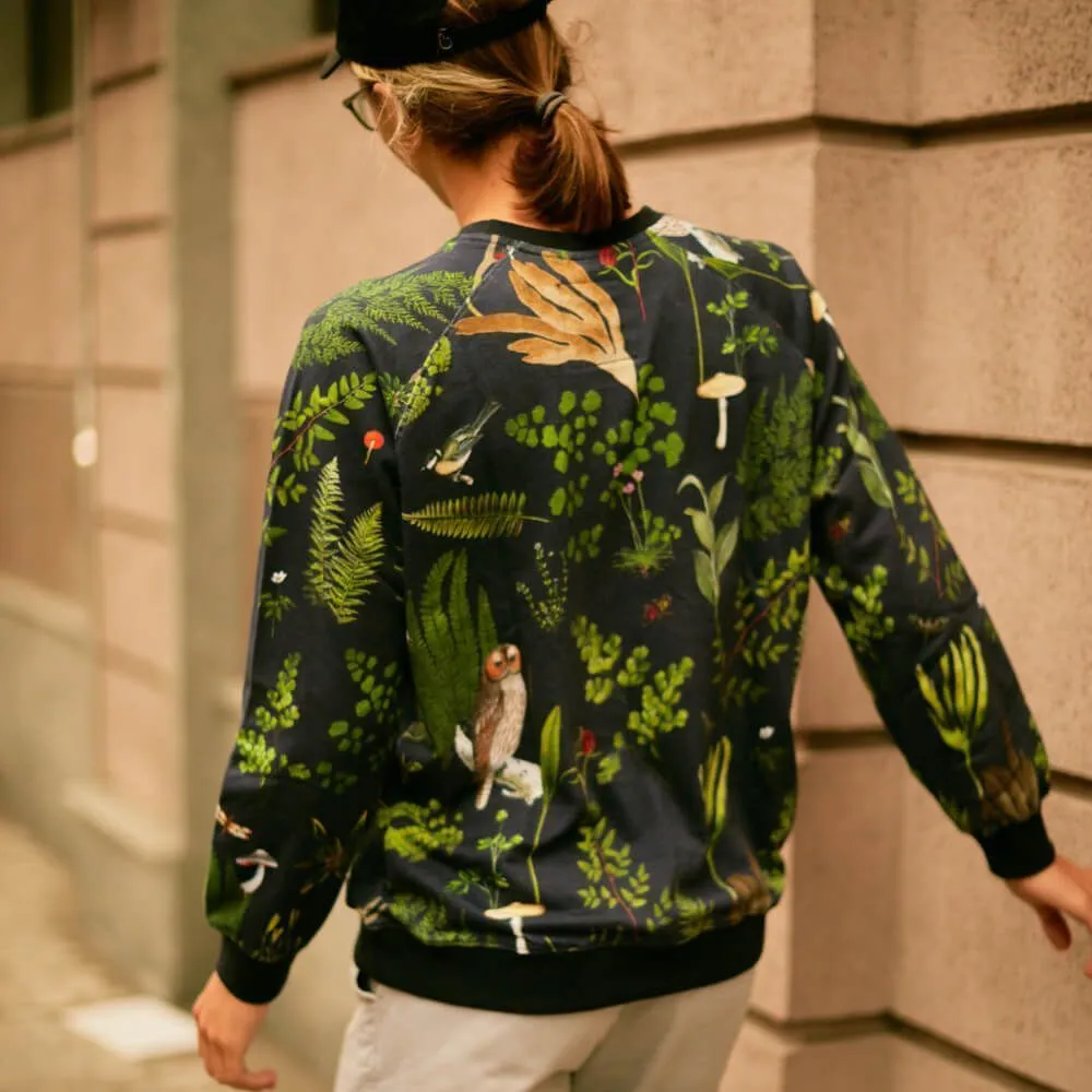 Свитшот Dedicated Malmoe Secret Garden Multi Color мужской - фото 2