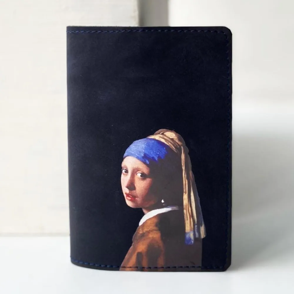 Обложка для паспорта Девушка с жемчужной сережкой - фото 3