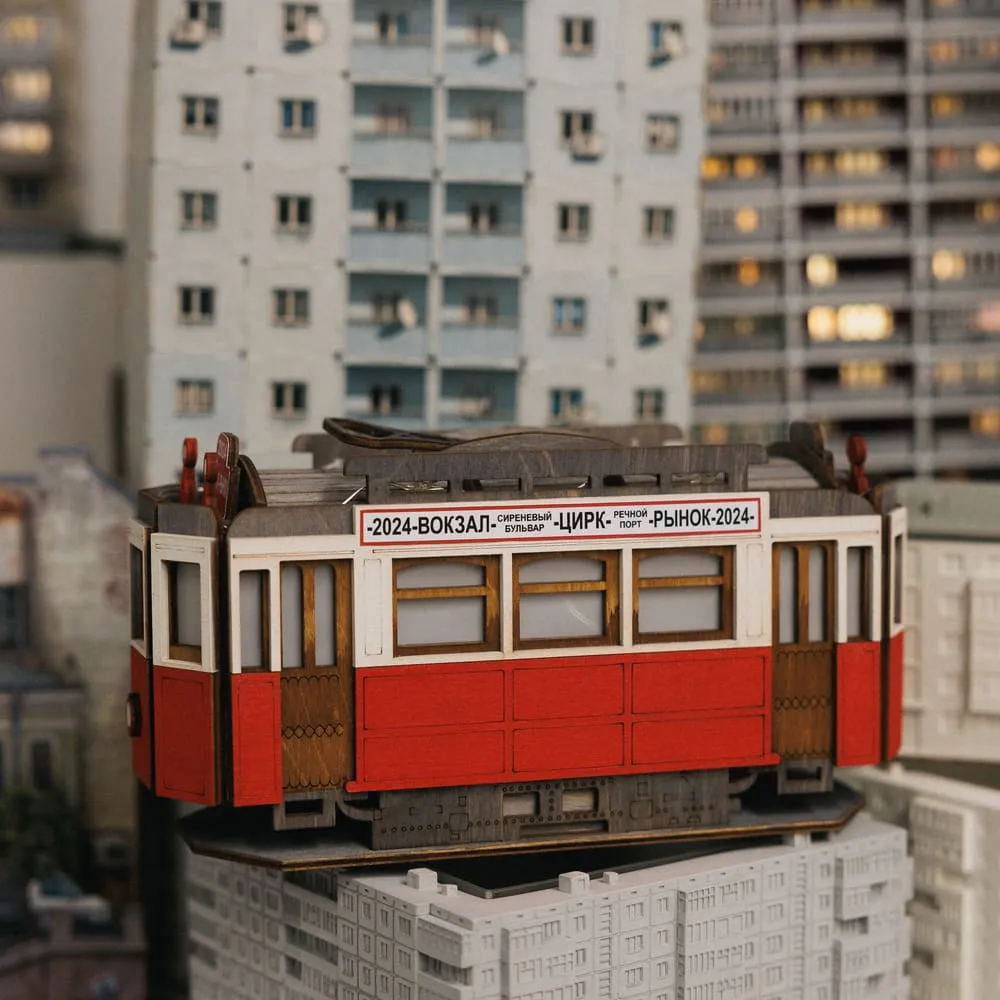 Модель Выборгского трамвая - фото 1