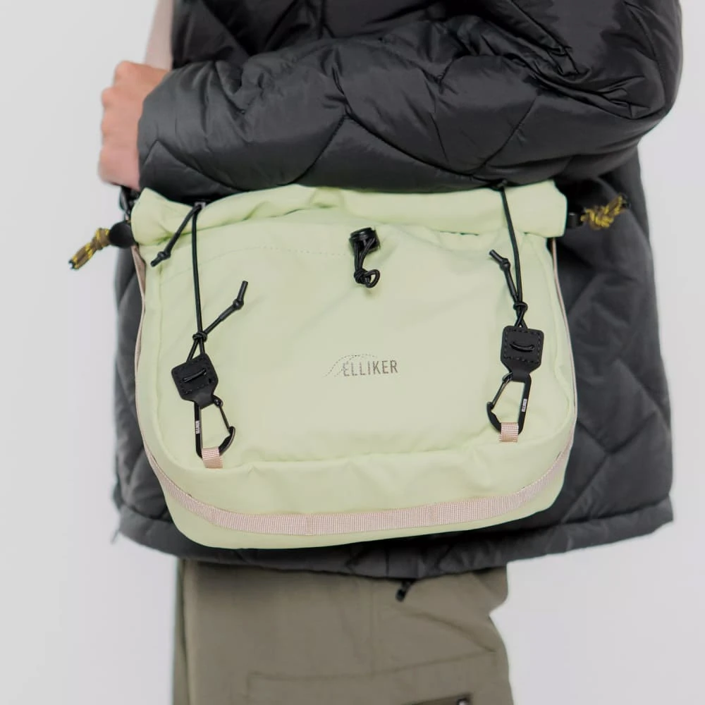 Кроссбоди сумка ELLIKER Nidder Roll Top 6L Lime - фото 13