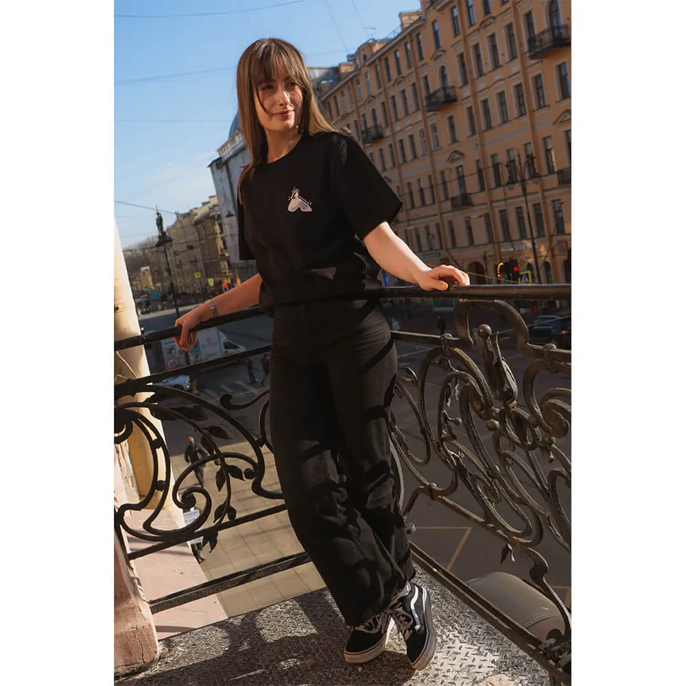 Футболка Friend Function Ты Не Одна черная - фото 9