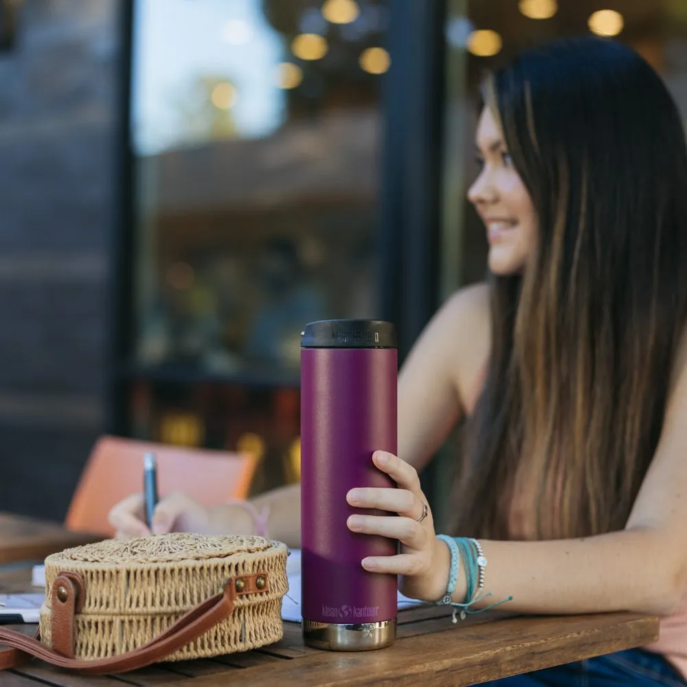 Термокружка Klean Kanteen TKWide 592 мл Twist Cap Purple Potion - фото 5