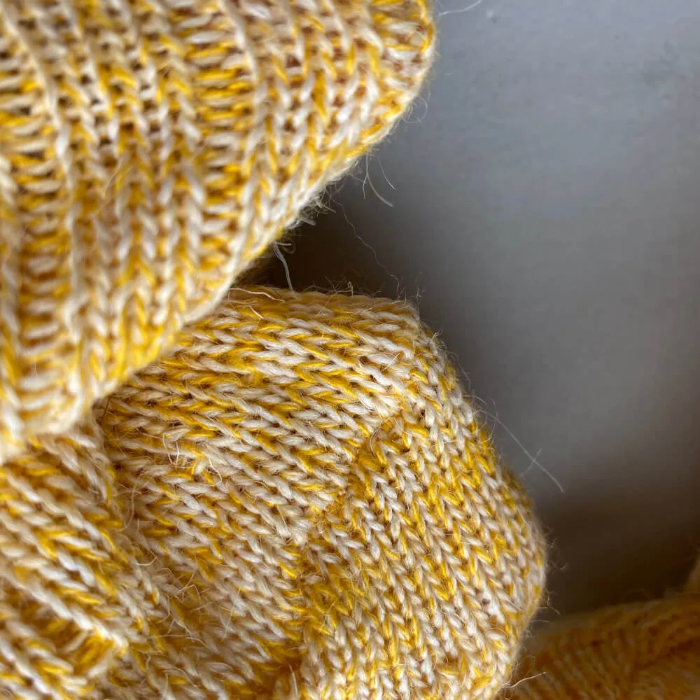 Шерстяные носки Friend Function желтые - фото 10