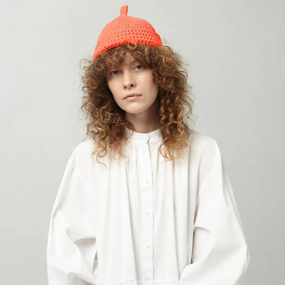 Шапка CHECK YA HEAD коралл 24224 - фото 11