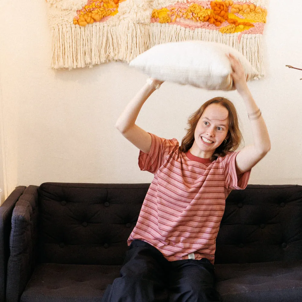 Футболка Меч BASIC STRIPES Rose/Wine - фото 8