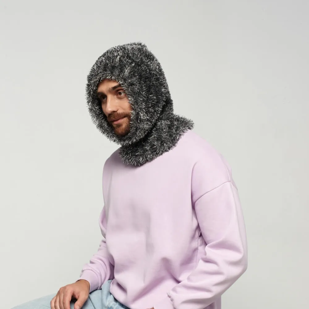 Капюшон CHECK YA HEAD серый Т1922/217 - фото 13