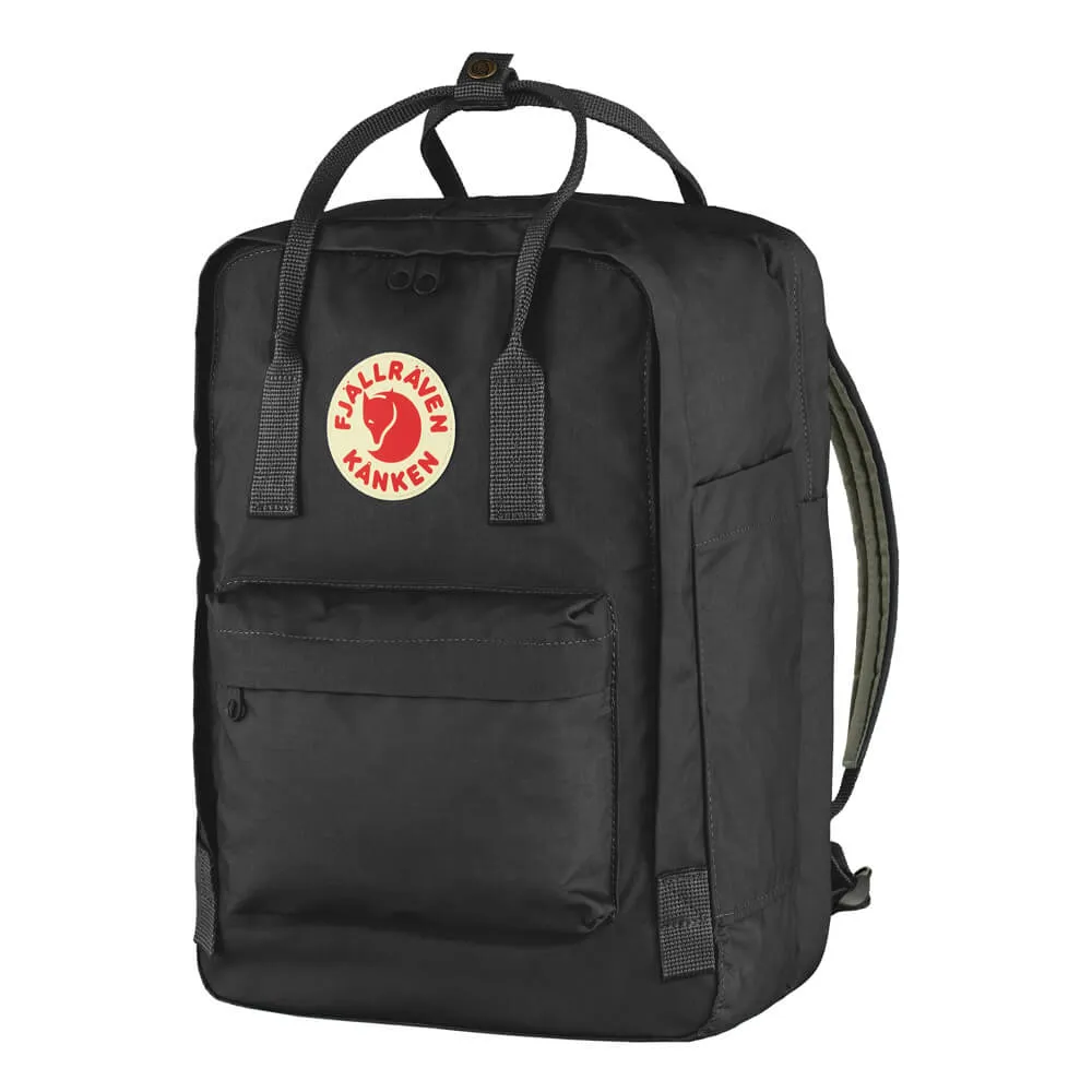 Рюкзак Fjallraven Kanken Laptop 15 Black (550) - фото 5