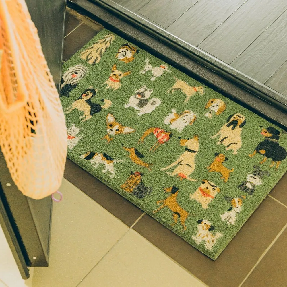 Придверный коврик с собаками - фото 1