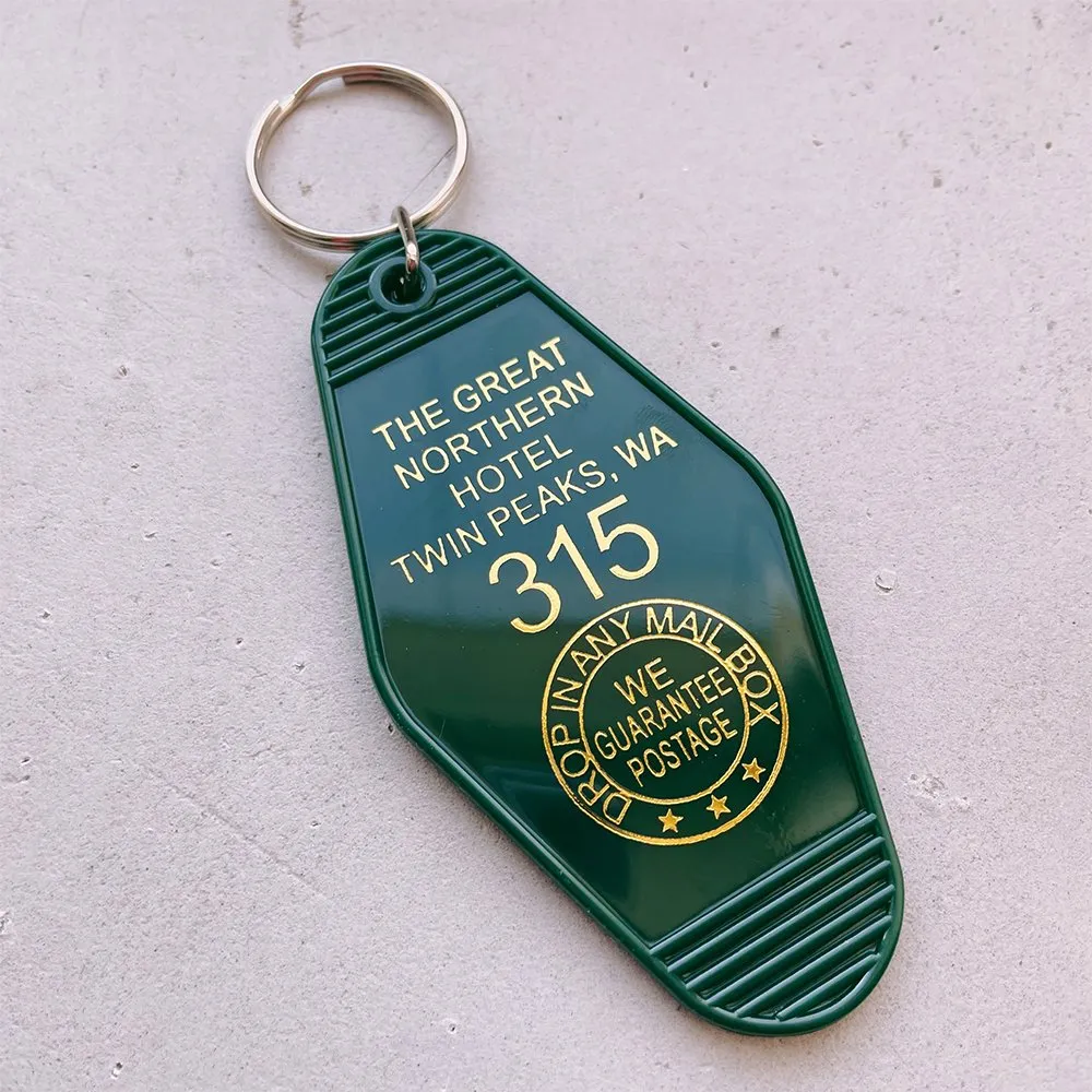 Брелок на ключи Friend Function TWIN PEAKS зеленый - фото 7