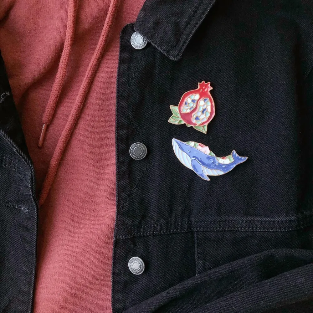 Брошь Partala Кит - фото 8