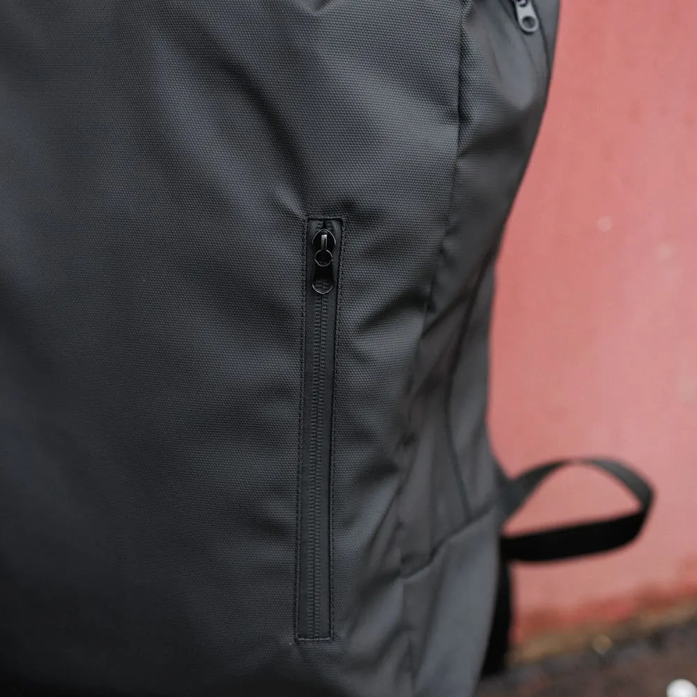 Рюкзак роллтоп Friend Function прорезиненный черный - фото 5