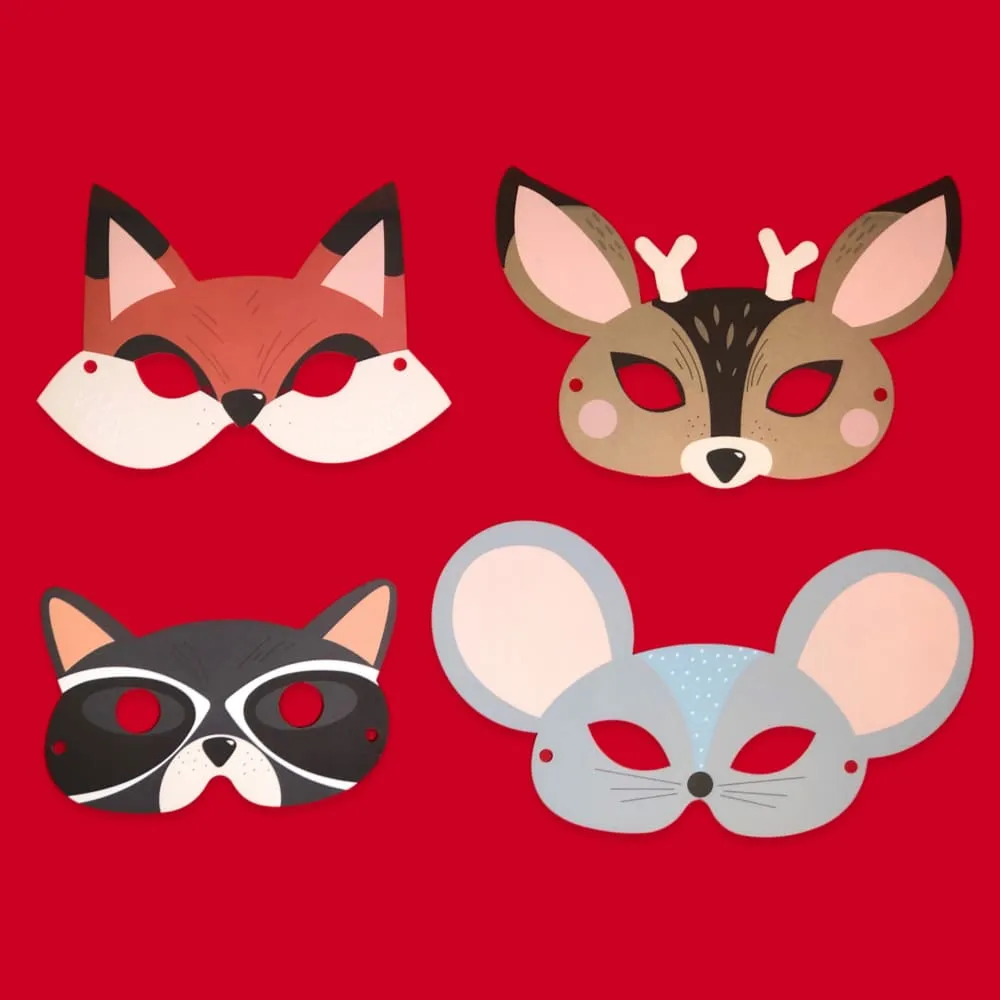 Новогодние маски с животными Подписные Издания - фото 5