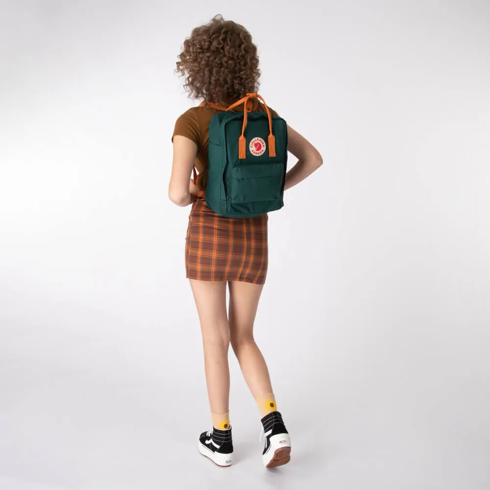 Рюкзак Fjallraven Kanken Arctic Green-Spicy Orange (667-206) - фото 3