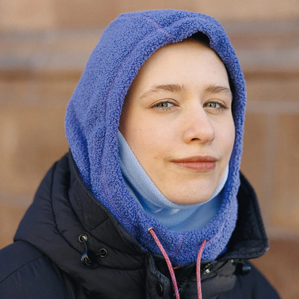 Капюшон Friend Function барашковый сиренево-голубой - фото 2