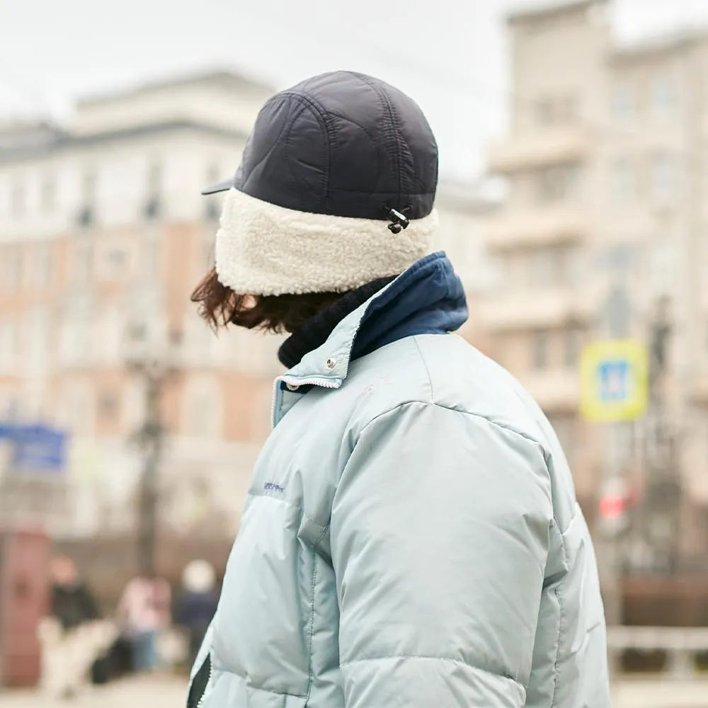 Кепка-ушанка The North Face Classic Insulated Earflap Ball Cap aviator navy - фото 4