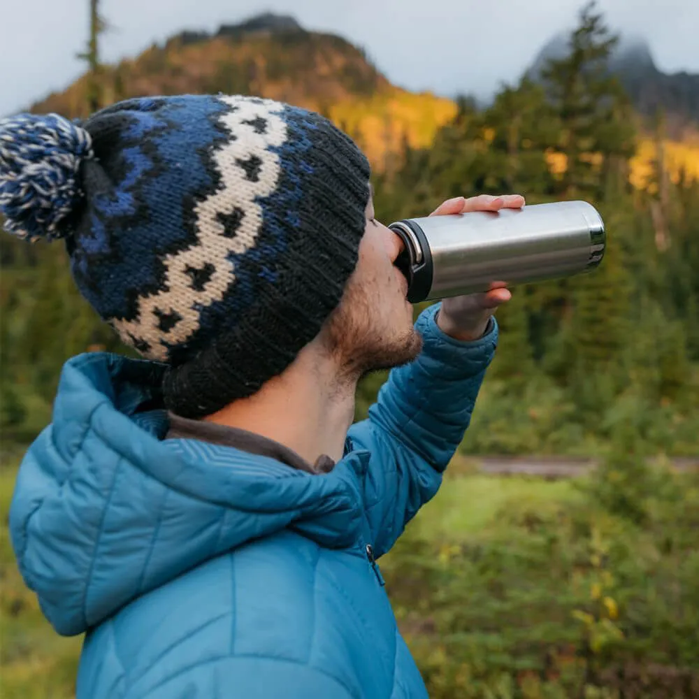 Термокружка Klean Kanteen TKWide 473 мл Cafe Cap Brushed Stainless - фото 9