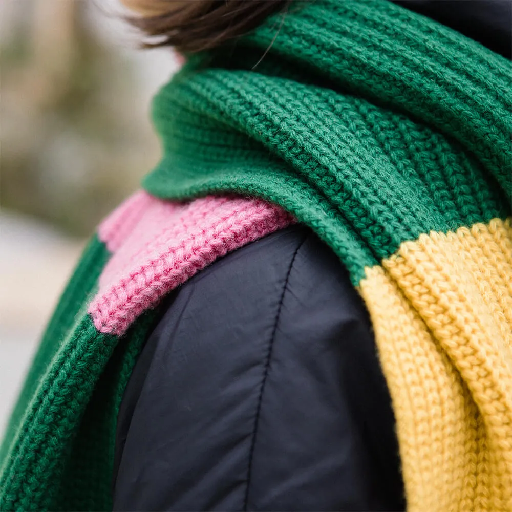 Шарф Thinking Mu Ghede Art Yellow - фото 4