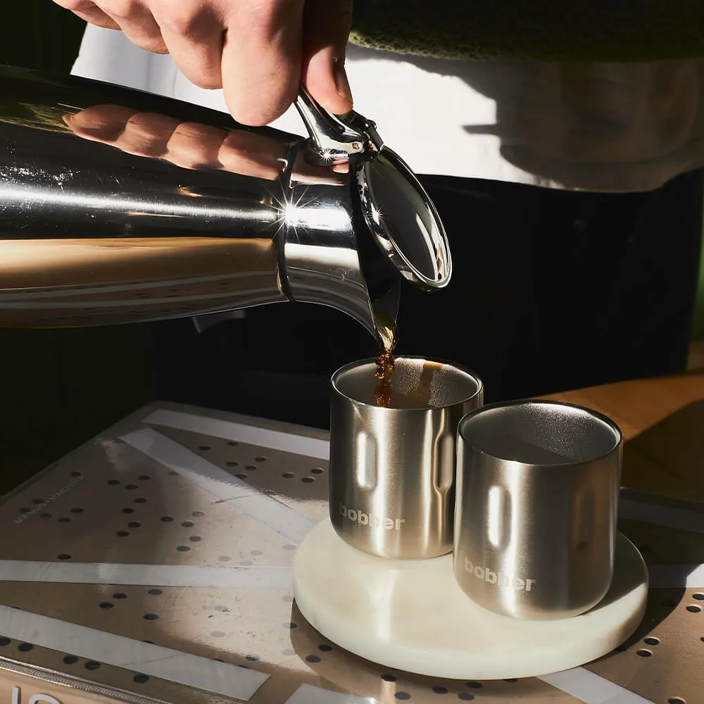 Набор шотов bobber 100 мл матовая сталь - фото 9