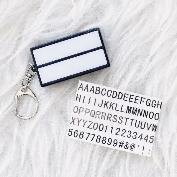 Брелоки Kikkerland в виде лайтбокса - фото 6