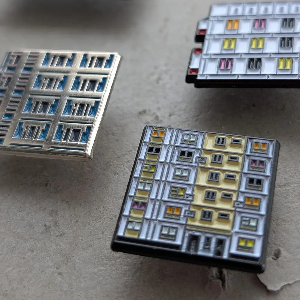 Значок Friend Function Панельки - Серия П-44 (бежевый) - фото 3