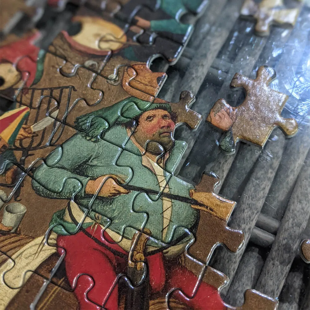 Пазл Страдающее Средневековье «Битва масленицы и поста» - фото 4