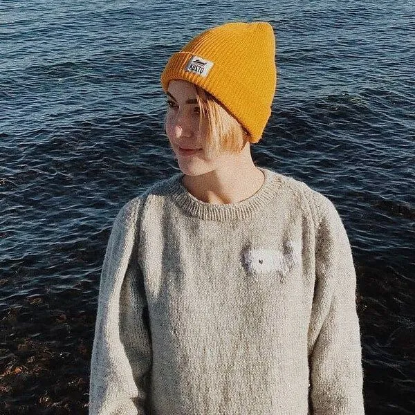 Шапка Kusto One желтая - фото 11